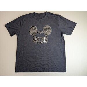 Mickey Mouse graphic T-shirt Nautical-themed "Aviator Mickey" Cruise Size XL